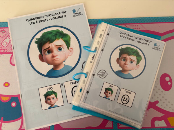 Volume 2: Leo è triste- Percorso di educazione Emotiva e Comunicazione Accessibile