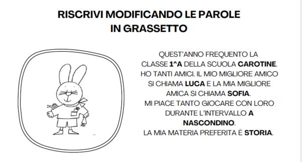 Percorso di scrittura per la classe prima