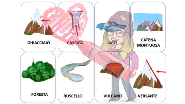 FLASHCARD LESSICO MONTAGNA