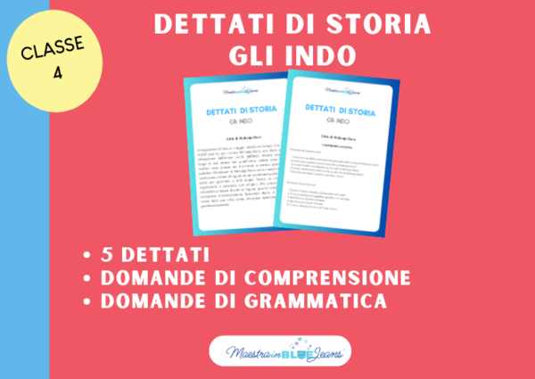 Dettati di storia - Gli Indo