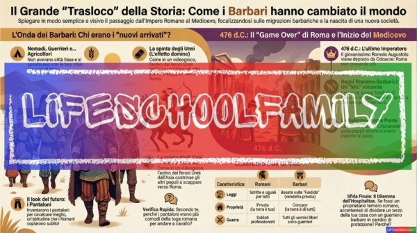 1.2 un mondo in cambiamento dai barbari all'impero cinese_ KIT STORIA 1°media_slide+ infografica+ mappamentale+ disegnodacolorare+ OMAGGIO:VIDEO&PODCAST