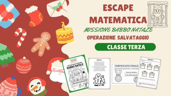 Escape matematica: Operazione Babbo Natale