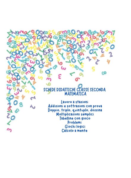 DOPPIO, TRIPLO, DOZZINA - lavoro a stazioni matematica classe seconda