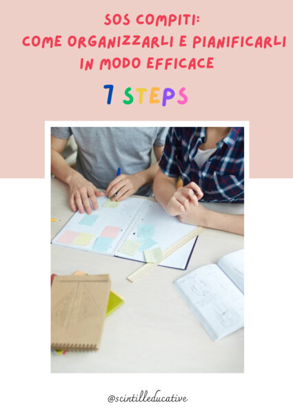 Ebook sos compiti: guida alla pianificazione e all’organizzazione