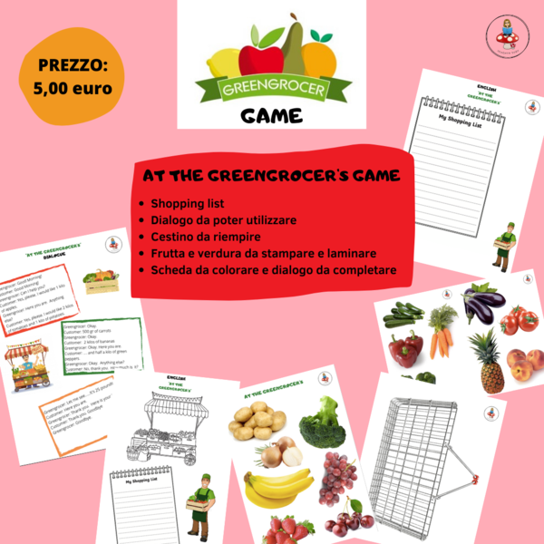 "AT THE GREENGROCER'S" GAME