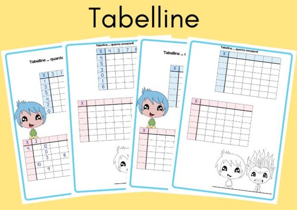 Tabelline ... quante emozioni!