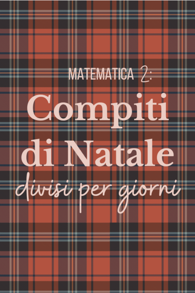 Compiti di Natale classe 2