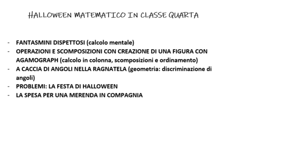 HALLOWEEN MATEMATICO