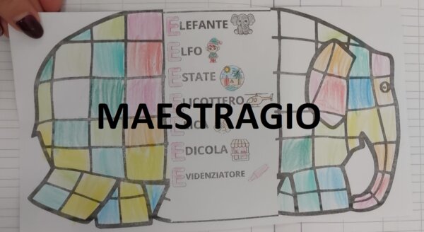 Lapbook Elmer, l'elefante variopinto