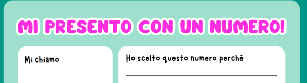 Mi Presento con un Numero