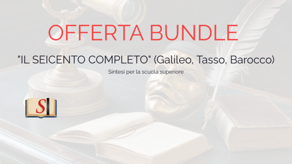 IL SEICENTO COMPLETO: Tasso, Marino, Galileo e Teatro (6 Lezioni PPTX)