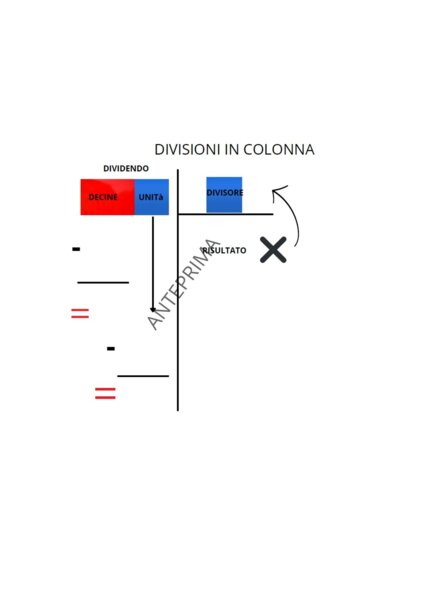 Divisioni in colonna