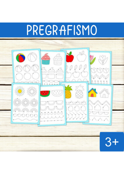 ✍️ Pregrafismo – Schede di verifica per bambini 4-5 anni