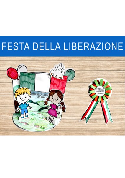 🇮🇹 Festa della Liberazione – Bandiera e Coccarda