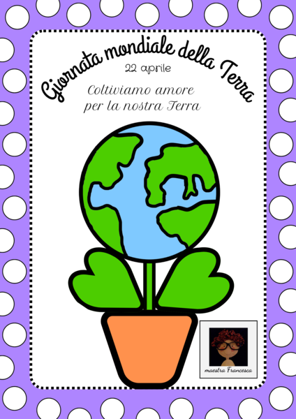 Poster per la Giornata mondiale della Terra