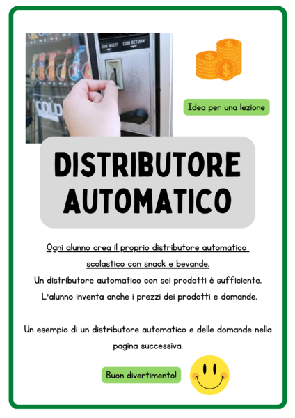 Distributore automatico