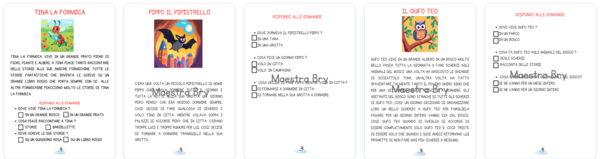 LETTURE IN STAMPATO MAIUSCOLO