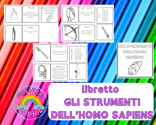 LIBRETTO - GLI STRUMENTI DELL'HOMO SAPIENS