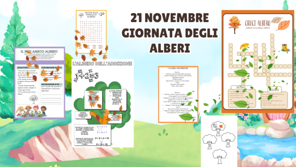 21 novembre la giornata degli alberi