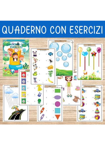 QUADERNO CON ESERCIZI