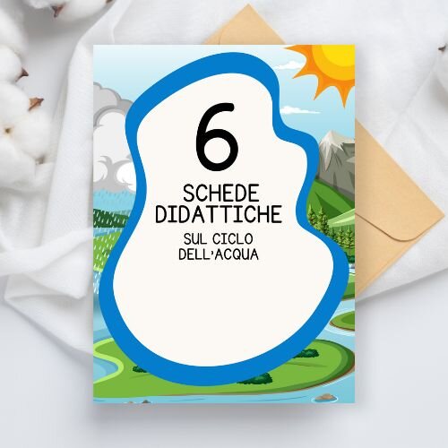 Schede didattiche ciclo dell'acqua