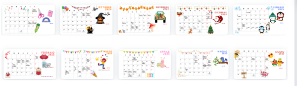 CALENDARIO SCOLASTICO 2024/25