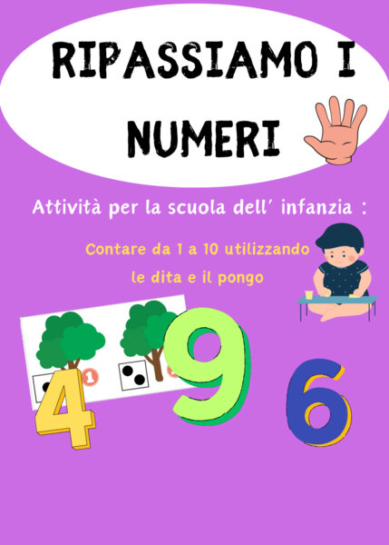 I numeri - scuola infanzia