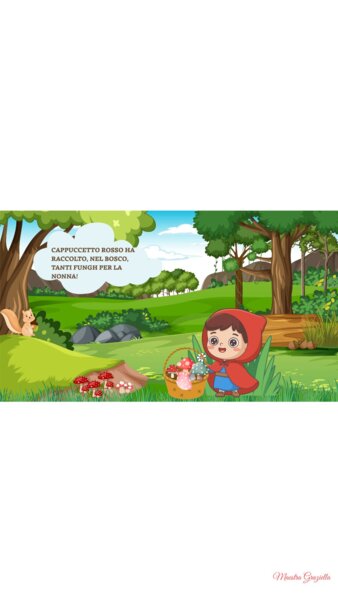 Matematica Classe Prima – Percezione della Quantità con Cappuccetto Rosso 🍄 | Schede PDF da Stampare