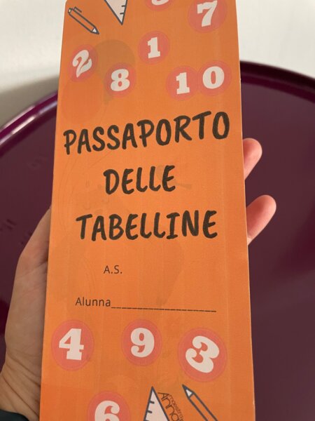 Passaporto delle tabelline