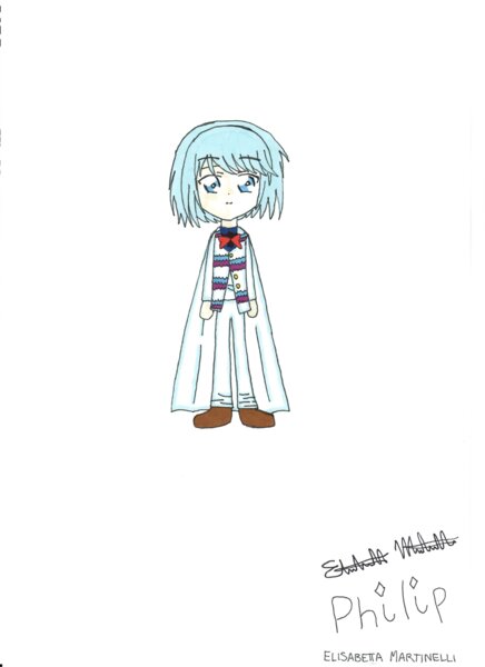Scheda da colorare di Philip