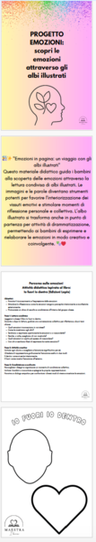 PROGETTO EMOZIONI con gli albi illustrati
