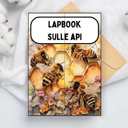 Lapbook sulle api da stampare