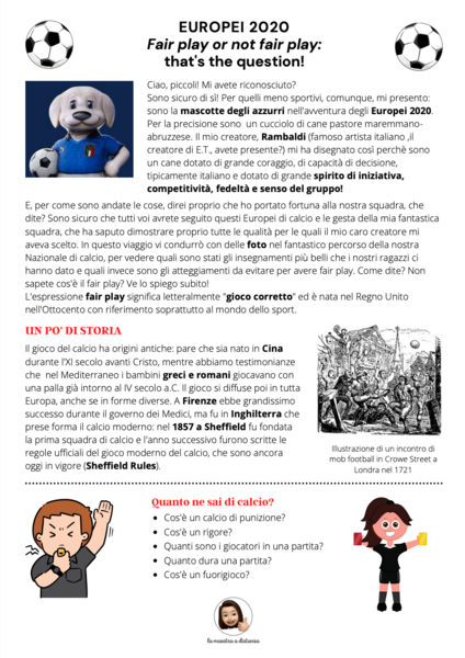 Europei 2020 - Fair Play or not Fair Play
