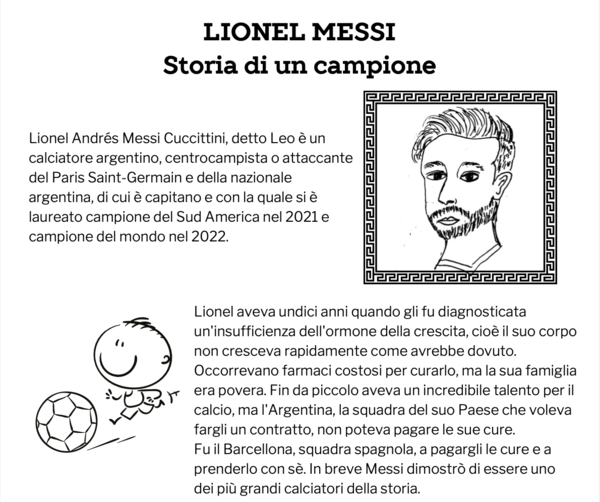 Lionel Messi - storia di un campione
