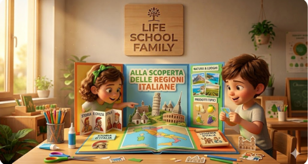 KIT REGIONI DEL NORD ITALIA: Il Mio Lapbook delle Regioni (+Template Personalizzabile)