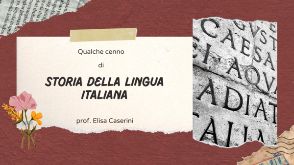 Storia della lingua italiana