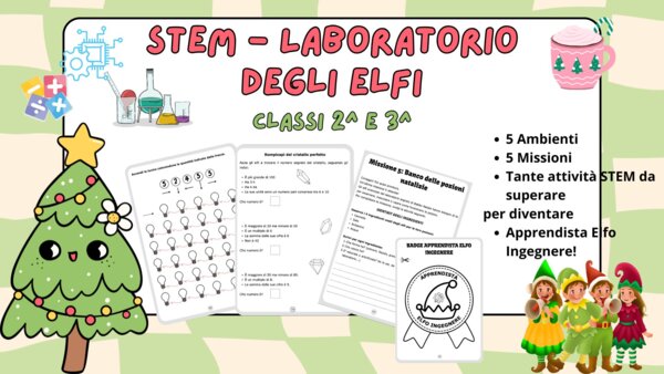 STEM Natale - Laboratorio degli Elfi