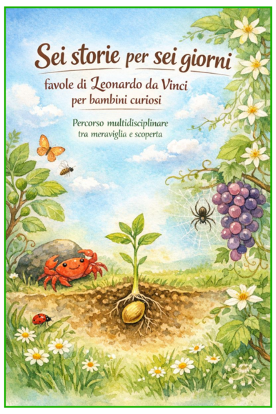 Sei storie per sei giorni-favole di Leonardo Da Vinci per bambini curiosi- percorso multidisciplinare tra meraviglia e scoperta