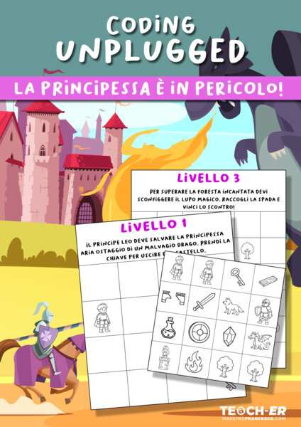 Coding Unplugged - La principessa è in pericolo!