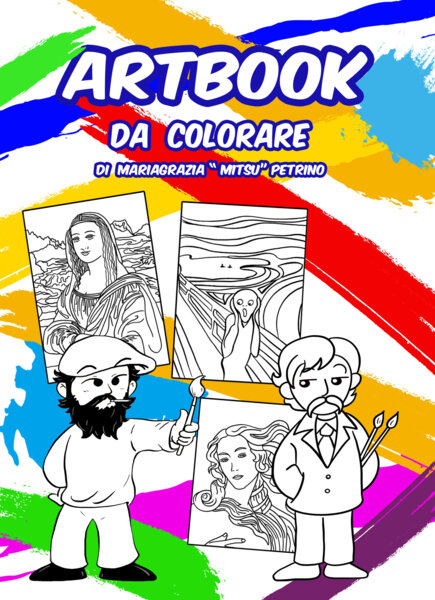 ARTBOOK DA COLORARE - LE PIU' GRANDI OPERE ARTISTICHE