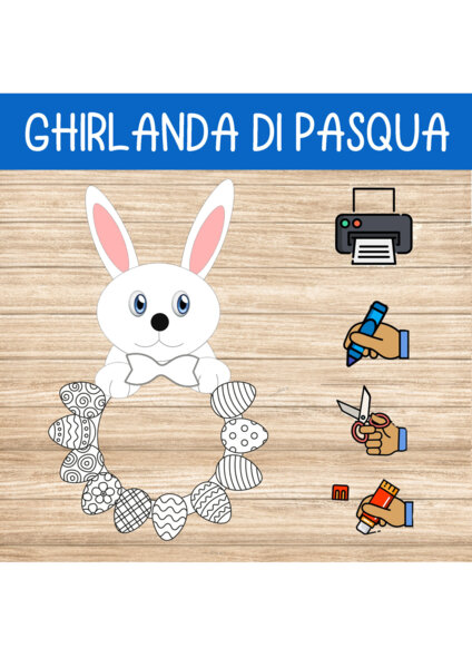 🐰 Ghirlanda Pasquale da Costruire