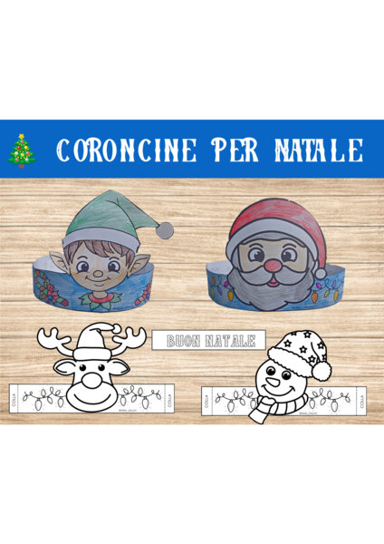 🎄 Coroncine per Natale