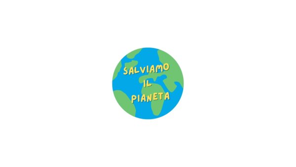 Recita "Salviamo il pianeta"