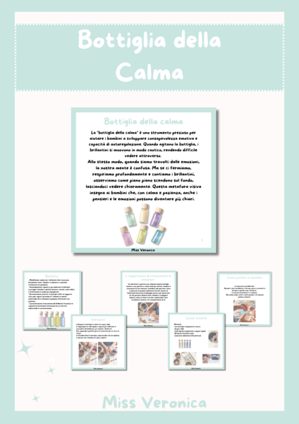 Attività: Bottiglia della calma
