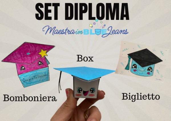 SET DIPLOMA: 3 PEZZI AL PREZZO DI 2