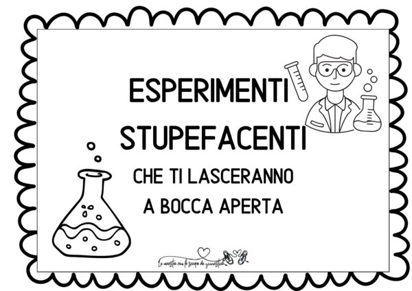 ESPERIMENTI STUPEFACENTI