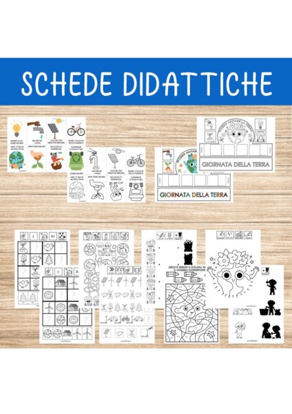 🌱 Schede Didattiche per la Giornata della Terra