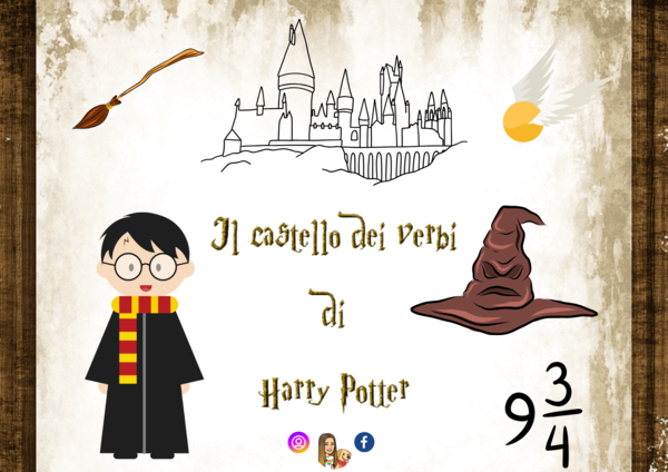 Castello e gioco dei verbi di Harry Potter
