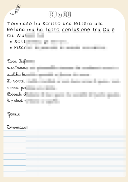 Correggi gli Errori sui Suoni “Cu” e “Qu”