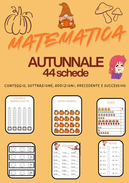 MATEMATICA 1 classe AUTUNNALE